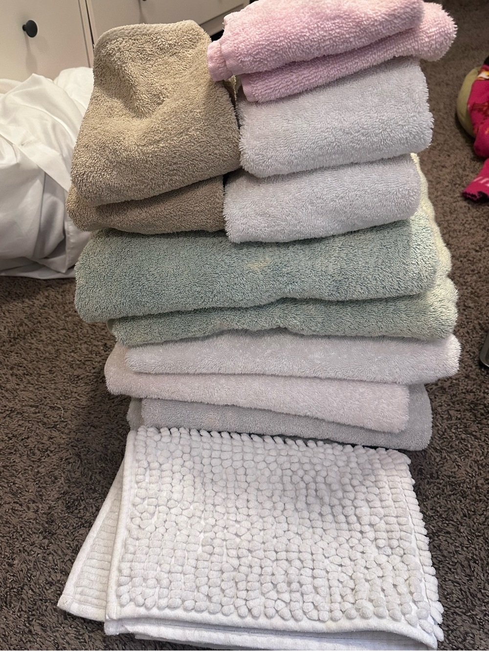 13 piece bathroom set